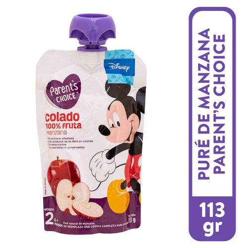Colado Parents Choice Sabor A Manzana - 113 g