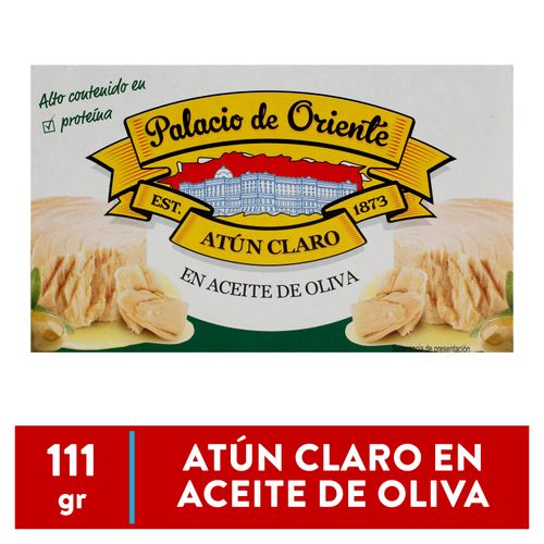 Atún Palacio Del Oriente En Aceite De Oliva 111gr