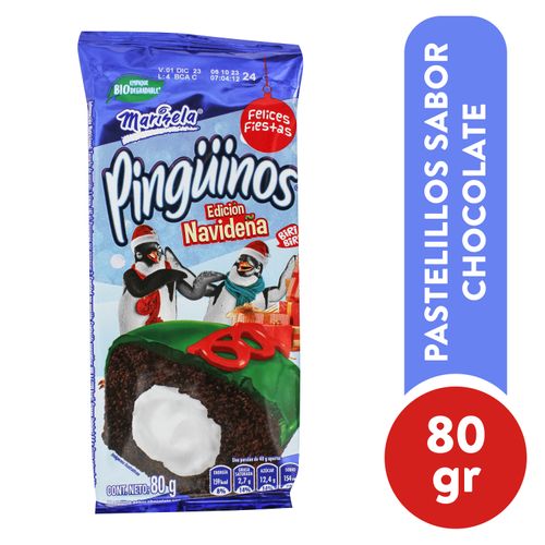 Pingüinos Marinela Navidad - 80 g