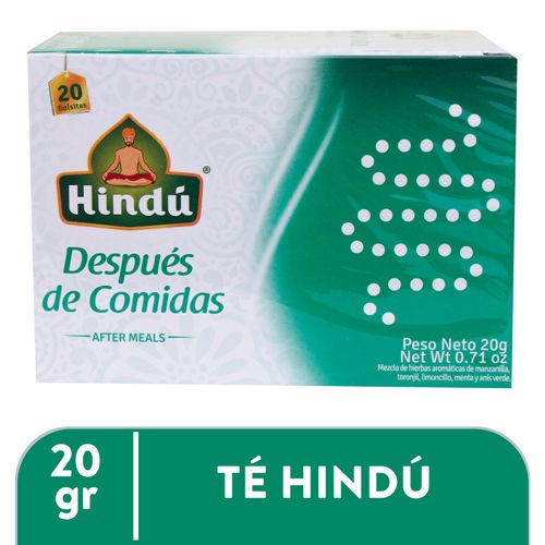 Té Hindú Bienestar Natural - 20 g