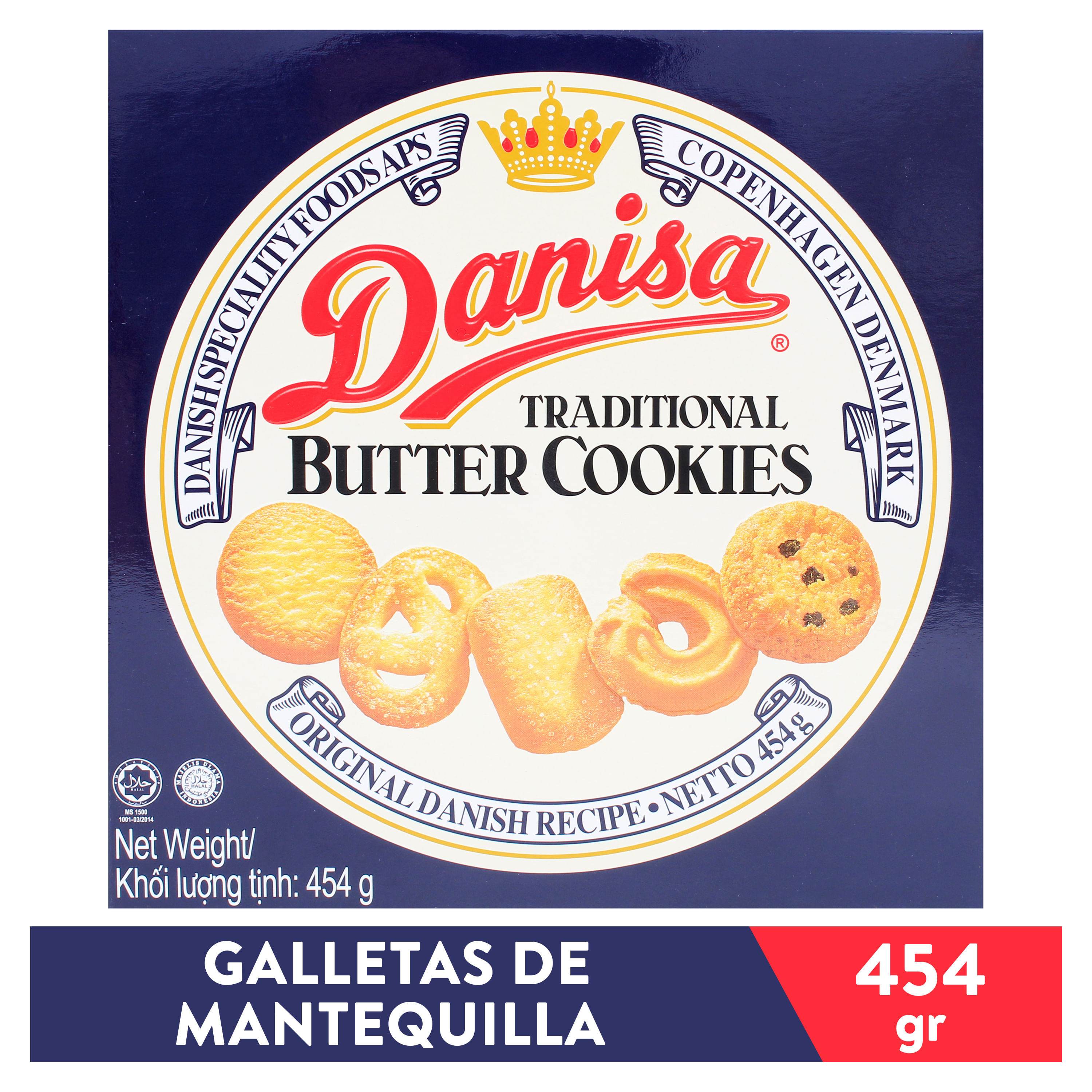 Galletas danesas de mantequilla y de chocolate - Con las zarpas en la masa
