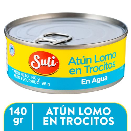 Atun Suli Trocitos En Agua 140 Gr