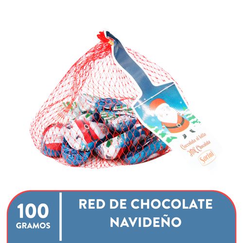 Chocolate Sorini red santa - 100 g