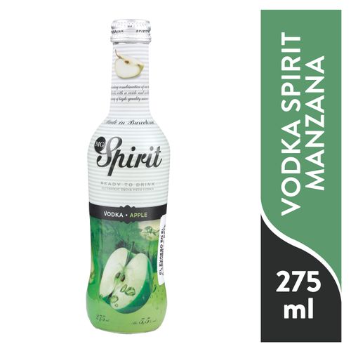 Botella Mg Spirit Vodka Apple 275ml