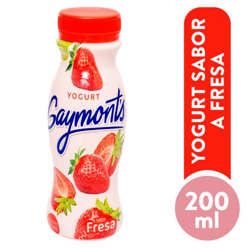 Yogurt Gaymonts Bebible Fresa 200Ml