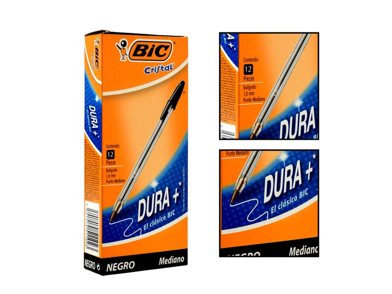 Bolig-Bic-Dura-Mas-Negro-Cj-12-3-35600