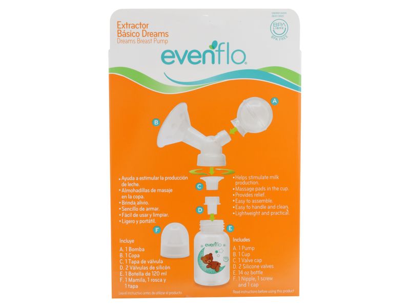 Extractor-Evenflo-Manual-Basico-Dreams-2-69094