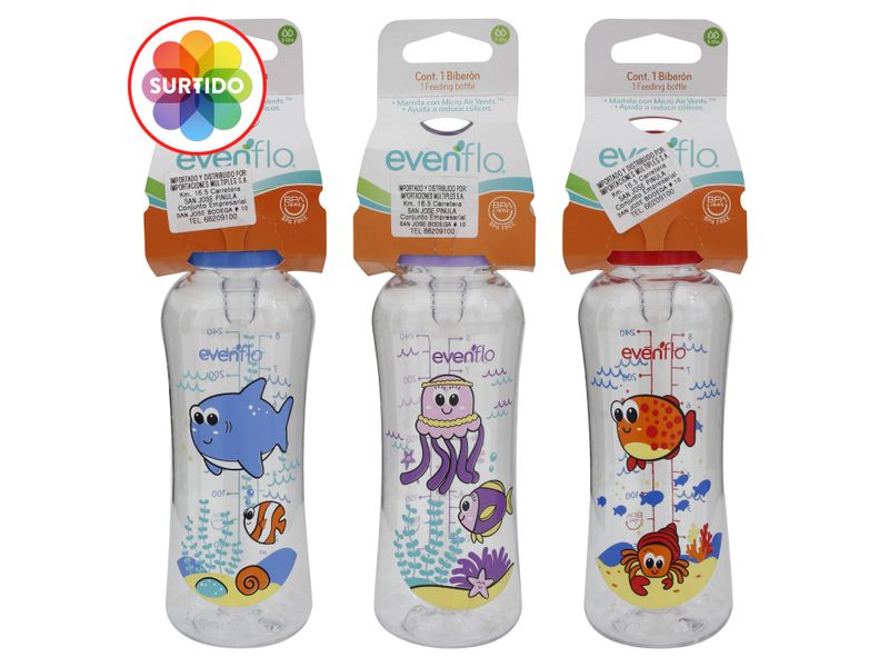 Biberon-Evenflo-Acuario-8-Oz-Para-Bebe-1-35872