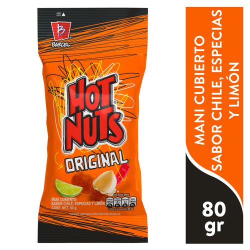 Maní Hot Nuts original -80g