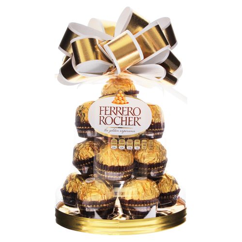 Chocolate Ferrero Rocher campana 16 Pzas - 200 g