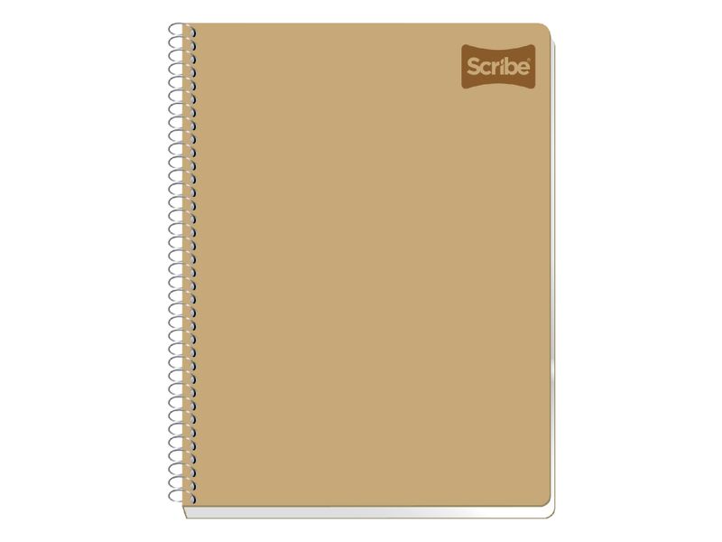 Cuaderno-Steno-Kraft-Scribe-Espiral-70H-1-35628
