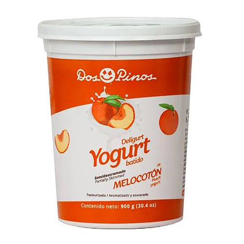 Yogurt Dos Pinos Batido Melocotón - 900 g