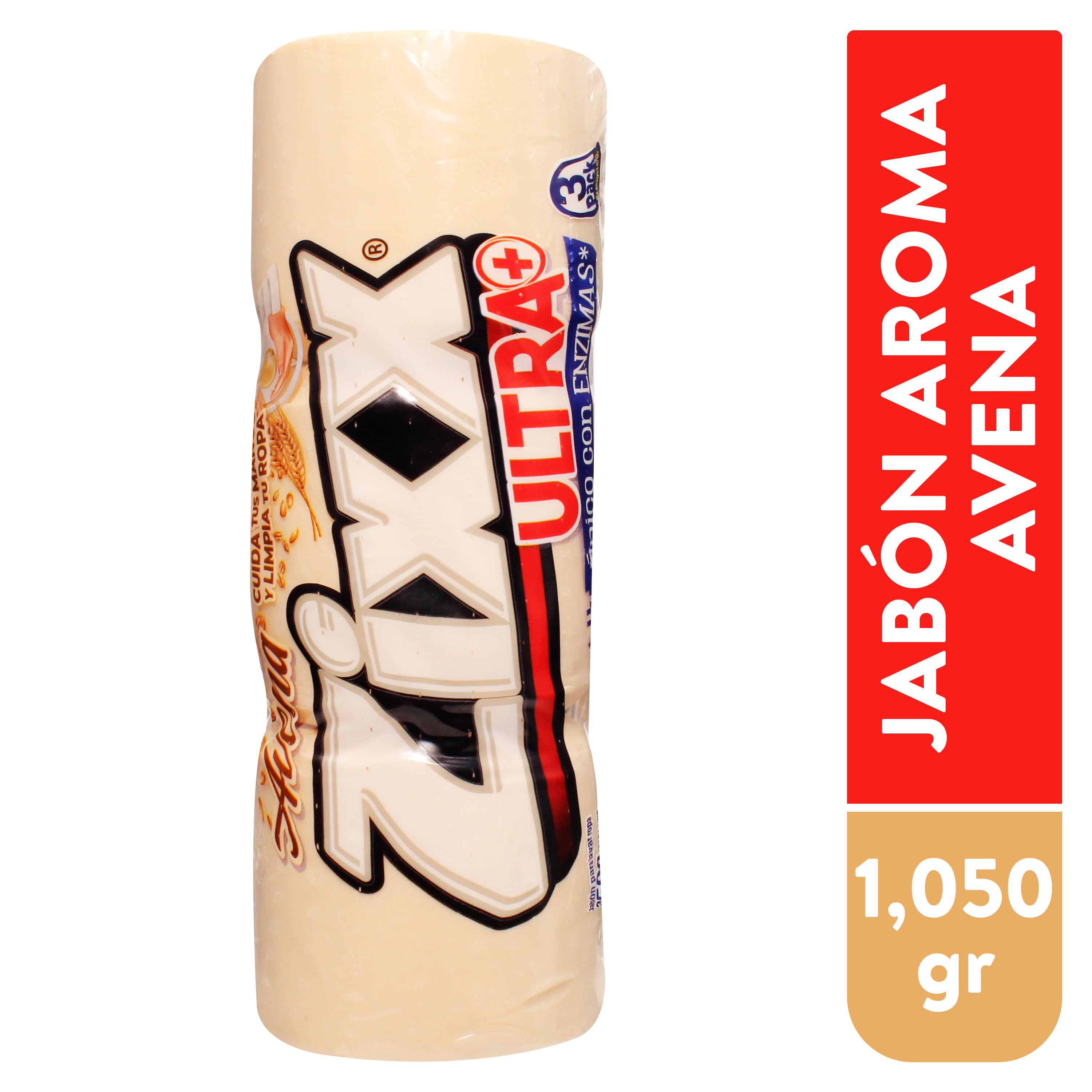 Comprar 3 Pack Jabón Bola Zixx Avena 350gr Walmart Guatemala 0042