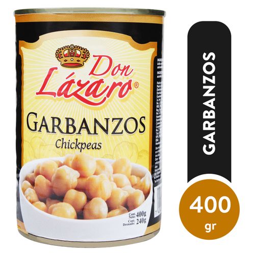 Garbanzos Marca Don Lazaro 400gr