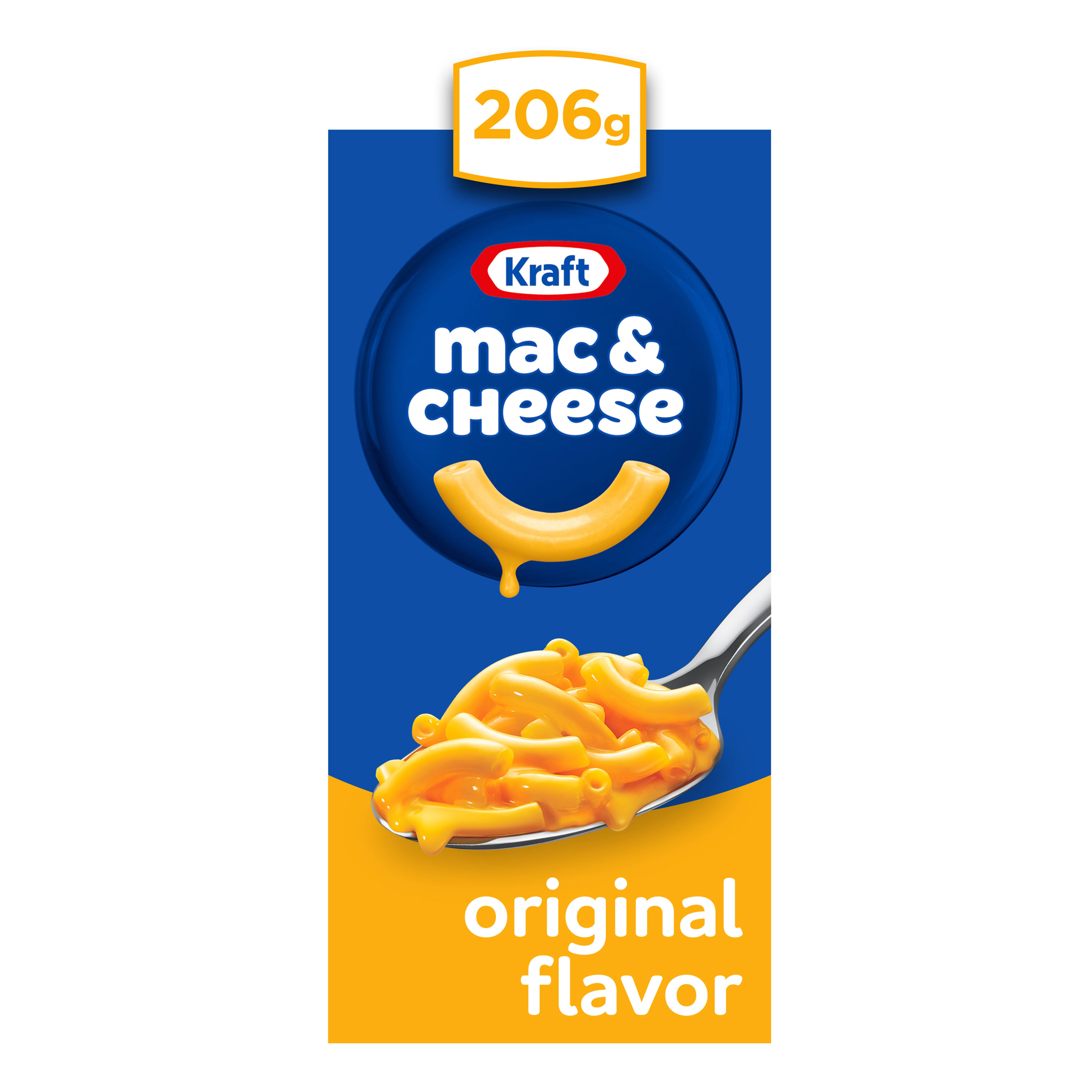 Macaroni & Cheese KRAFT Tres Quesos Caja 206g