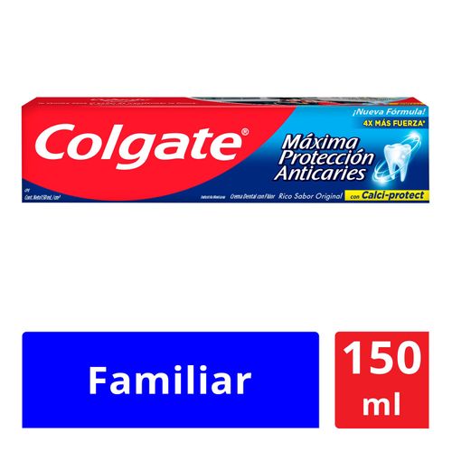 Pasta Dental Colgate Máxima Protección Anticaries -150 ml