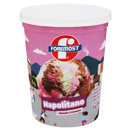 Helado Foremost Napolitano - 1000 g