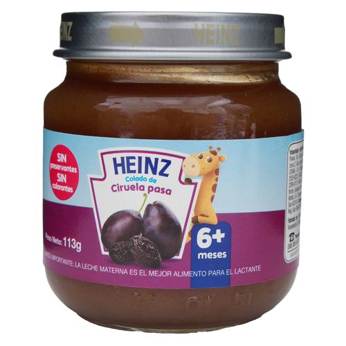 Colado Heinz De Ciruelas Pasas Vd 113 Gr