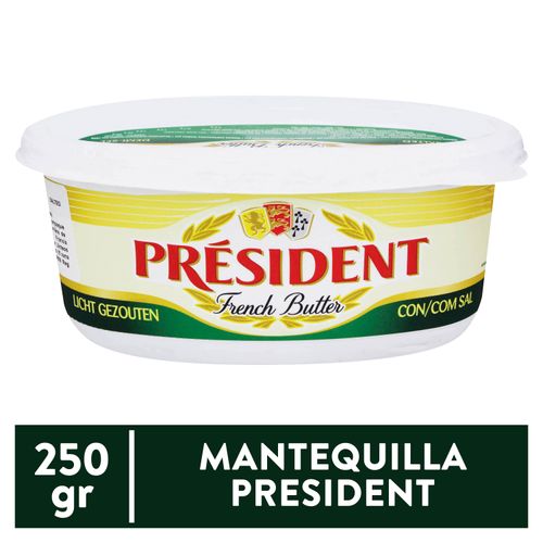 Mantequilla President Tarro - 250 g