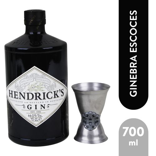 Pack Ginebra Hendricks 700 Ml Mas Jigger