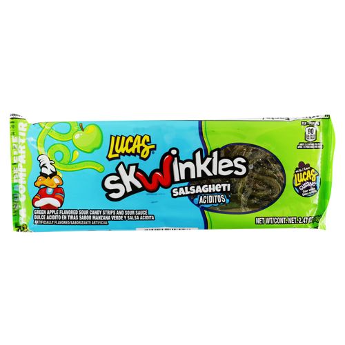 Skwinkles Salsagheti Manzana Ks - 70 g