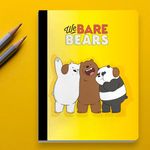 Cuaderno-Bare-Bears-Cosido-Pasta-Rayas-100-Hojas-2-68102