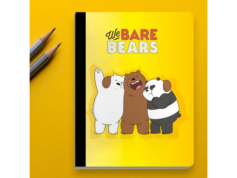 Cuaderno-Bare-Bears-Cosido-Pasta-Rayas-100-Hojas-2-68102