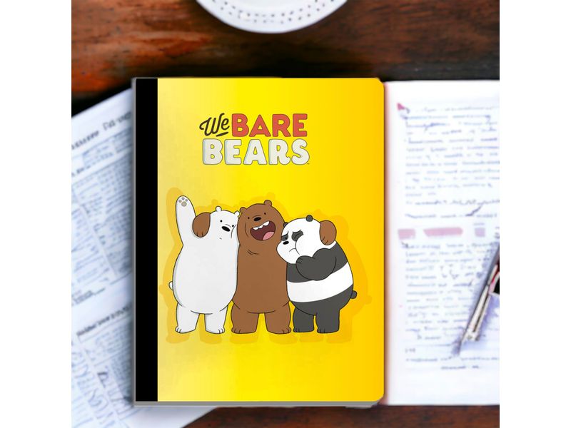 Cuaderno-Bare-Bears-Cosido-Pasta-Rayas-100-Hojas-3-68102