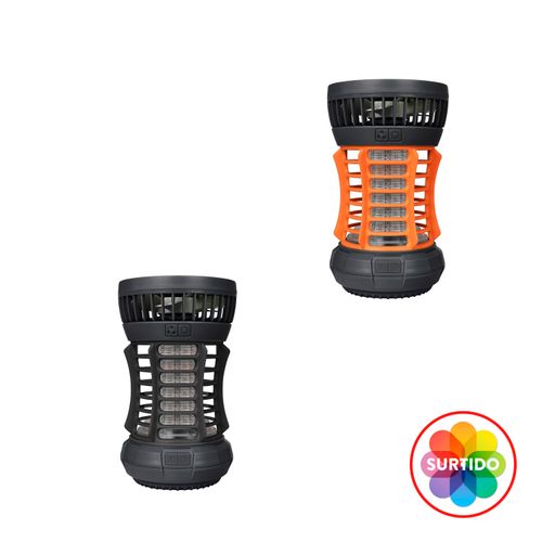 Linterna Led Ozark Trail 2En1  Ventilador Y Atrapa Mosquitos Surtido Color