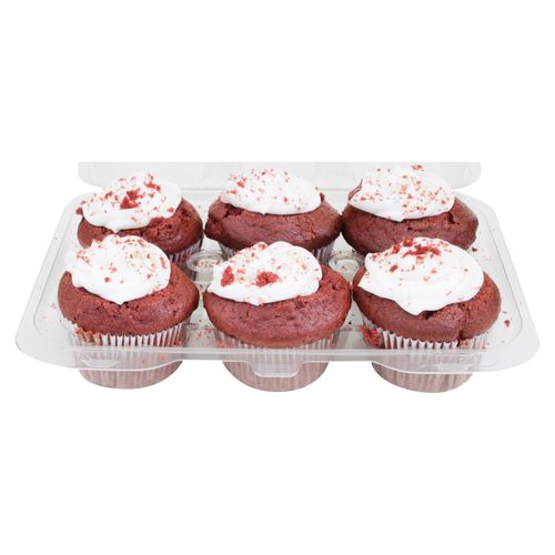 Muffin Red Velvet 6 Unidades Bakers & Chefs