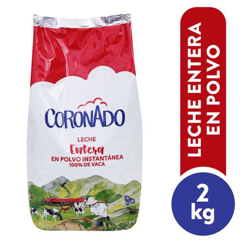 Leche Coronado En Polvo Entera - 2000 g