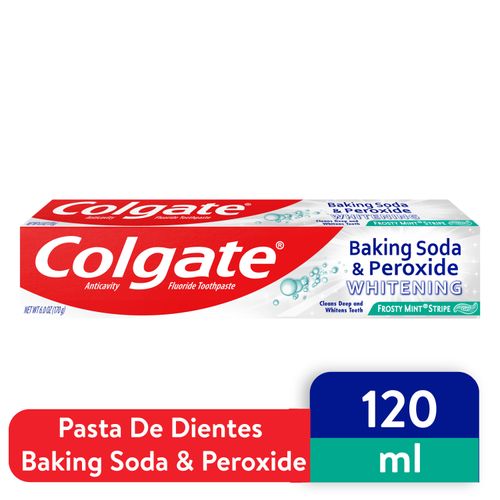 Colgate Baking Soda Y Peroxido Gel 170gr