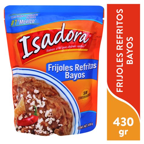 Isadora Frijol Bayo Refrito 430gr