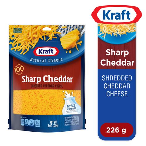 Cheese Kraft Cheddar Sharp Rall - 227 g