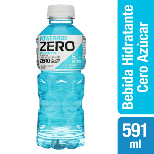 Bebida Hidratante Powerade zero berry -600 ml