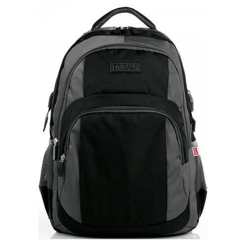 Mochila Scribe tribals negro con gris