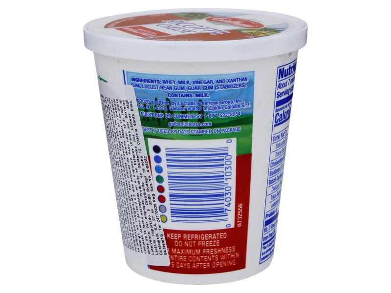 Comprar Queso Galbani Ricotta 425Gr Walmart Guatemala