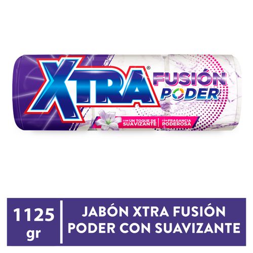 Jabón Xtra Fusión Con Toque De Suavizante Fragancia Floral -  1125g