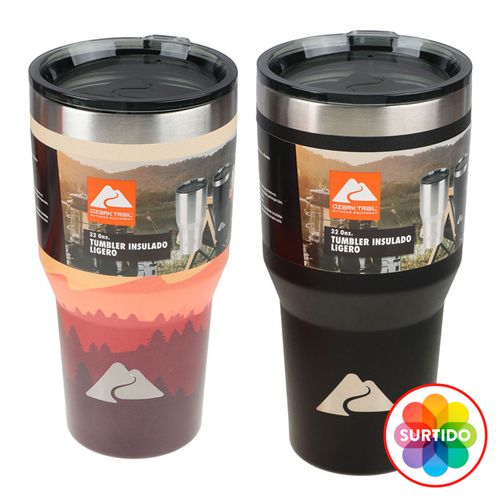 Vaso insulado Ozark Trail, acero inoxidable -32 onz