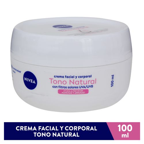 Crema Nivea Body Aclarado Natural -100ml