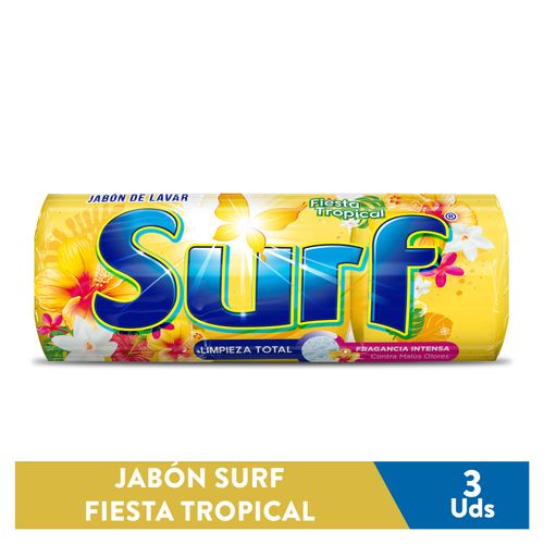 Jabón Surf Fiesta Aroma Tropical - 1200g