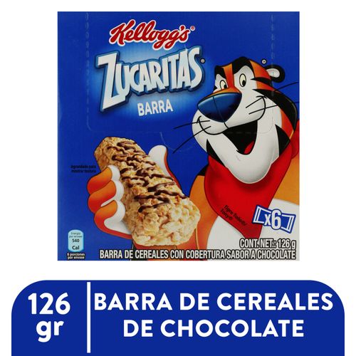 Barra Kellogg's® Cereal Zucaritas - 126 g