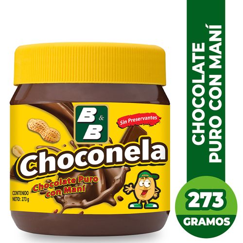 Choconela B&B Chocolate Puro Maní - 273g