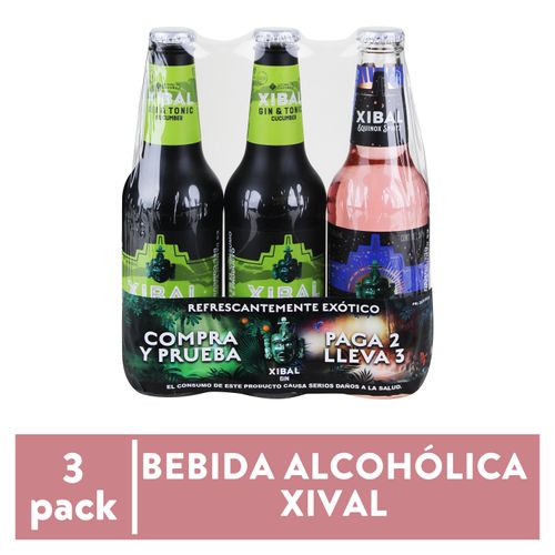3pack 2 Xibal Rtd Y  Equinox Rtd 1065 Ml