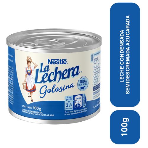 Leche Condensada La Lechera En Lata - 100 g