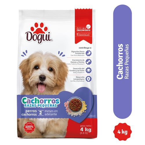 Alimento  Dogui Perro Cachorro Razas Pequeñas, 2 A 12 Meses  - 4kg