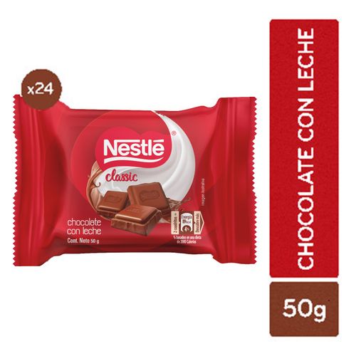 Chocolate Nestlé Classico en barra -50g