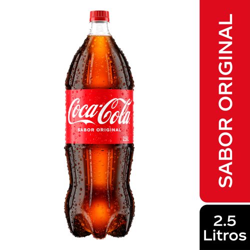 Gaseosa Coca Cola regular - 2.5 L