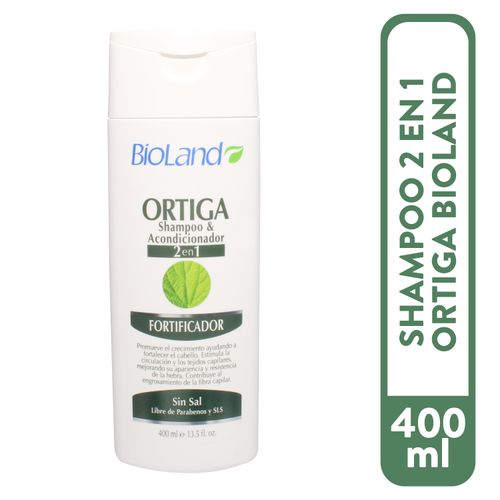 Bioland Sha Y Acc 2en1 Ortiga 400 Ml