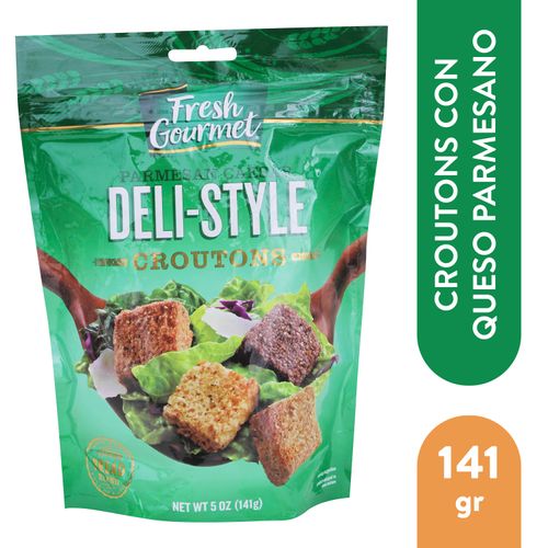 Crutones Fresh Gourmet deli parmesano - 141 g